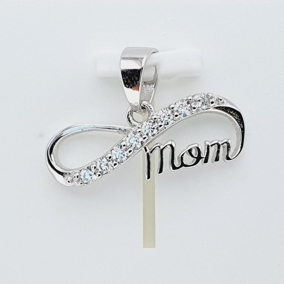 925 Sterling Silver Cubic Zircon Pendant for Women/Girls, US925P1042 - Picture 2 of 10